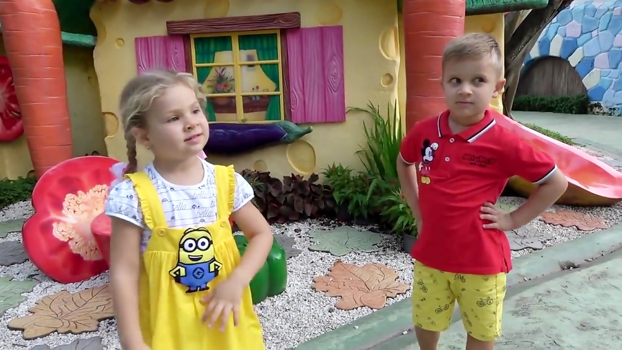 ماجراهای دیانا و روما - مسابقه پیدا کردن میوه ها